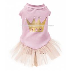 Princess crown dog dress